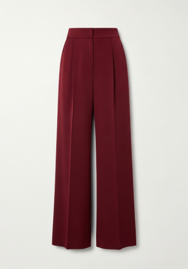 Kadın Yüksek Bel Wide Leg Pantolon resmi