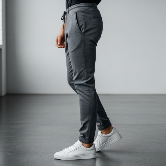 Nova Esnek Dokulu Slim-Fit Jogger Pantolon resmi