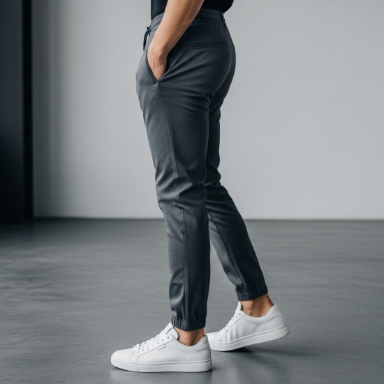 Nova Esnek Dokulu Slim-Fit Jogger Pantolon resmi