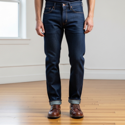 Iron Sertifikalı Pamuklu Modern Fit Jean Pantolon resmi