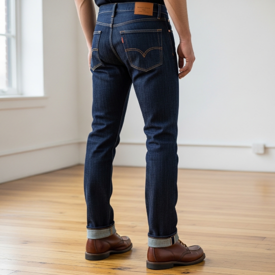 Iron Sertifikalı Pamuklu Modern Fit Jean Pantolon resmi