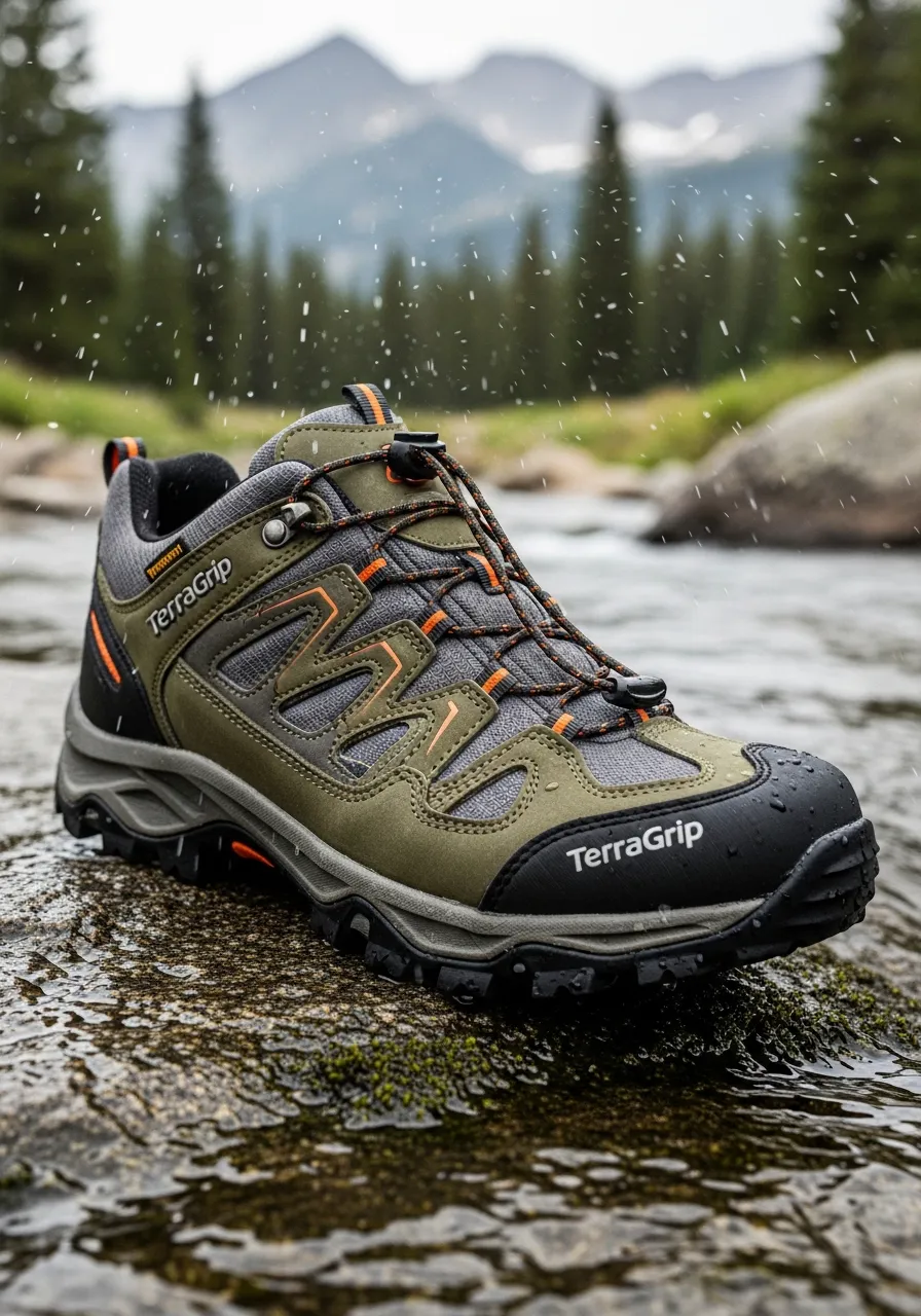TerraGrip: Dayanıklı ve Su İtici Kadın Outdoor Yürüyüş Ayakkabısı