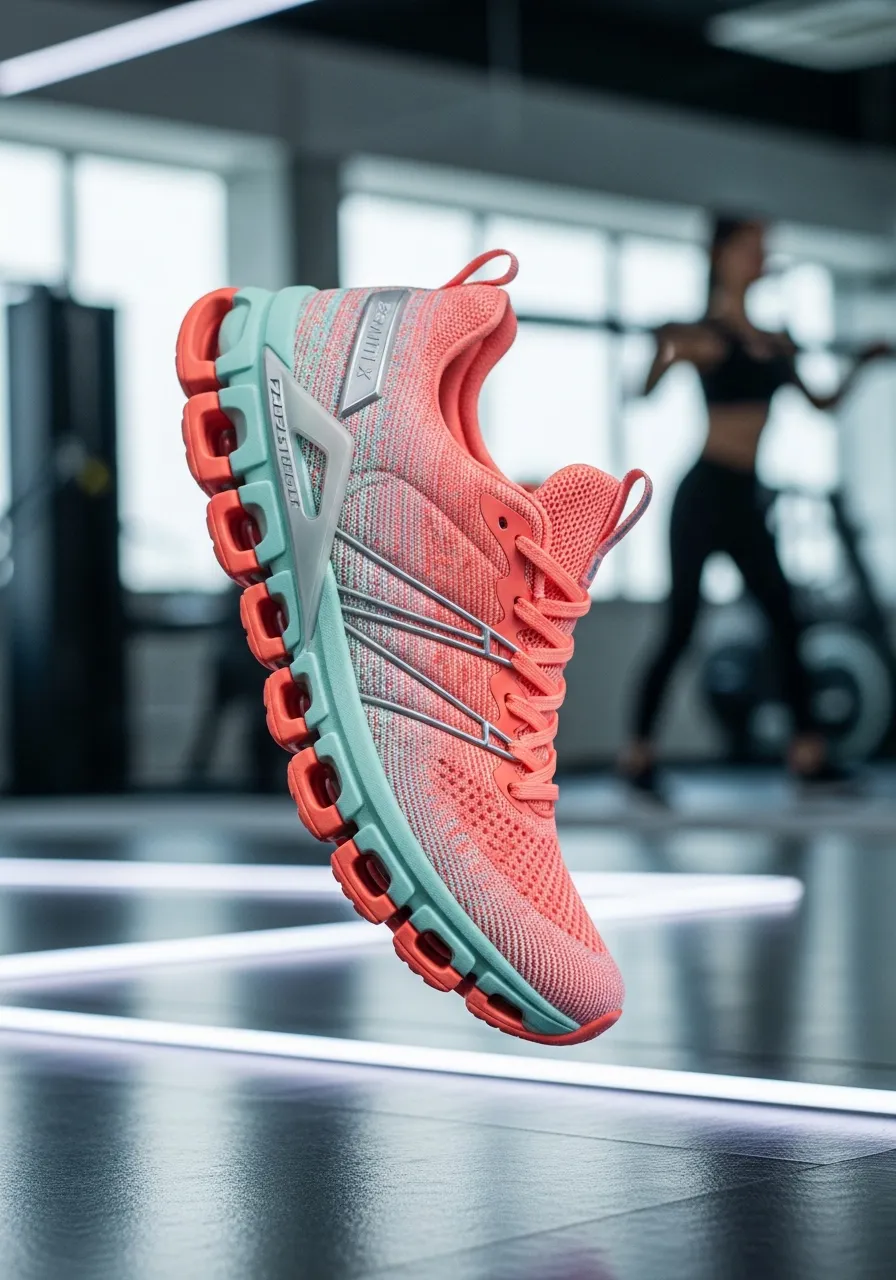 Zenith-X: Ultra Hafif ve Esnek Kadın Antrenman & Fitness Ayakkabısı